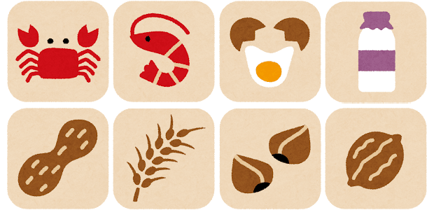 食物アレルギー